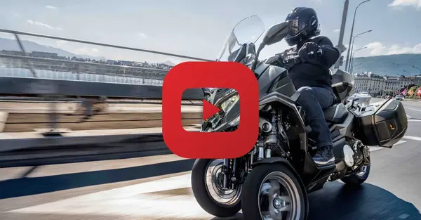 Essai video scooter 3 roues Kymco CV3 550 00