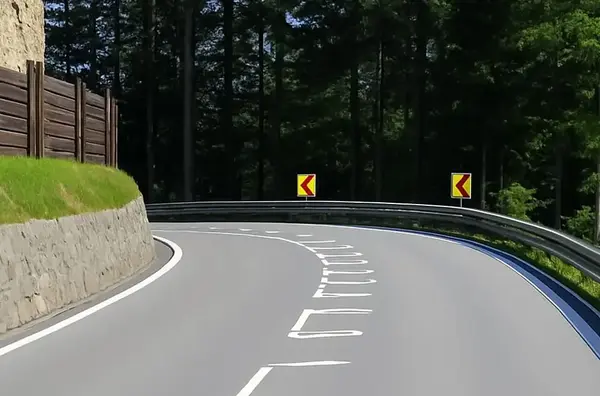 Marquage route scoter 3 roues 2