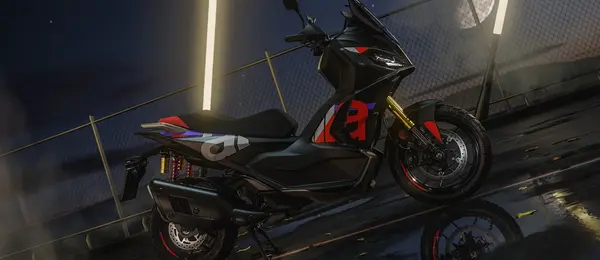 Maxi scooter APRILIA SR G 400 000