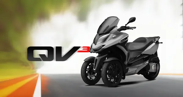 Scooter 3 roues QV3 Qooder 0