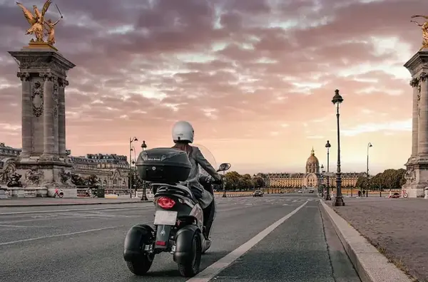 Scooter electrique 3 roues Eccity 1