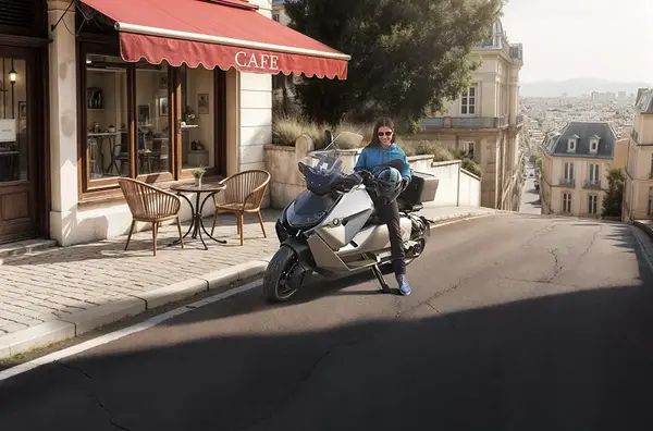Scooter electrique BMW CE 04 3