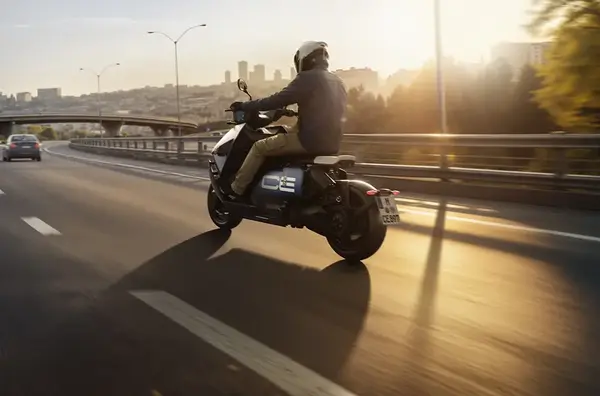 Scooter electrique BMW CE 04 5