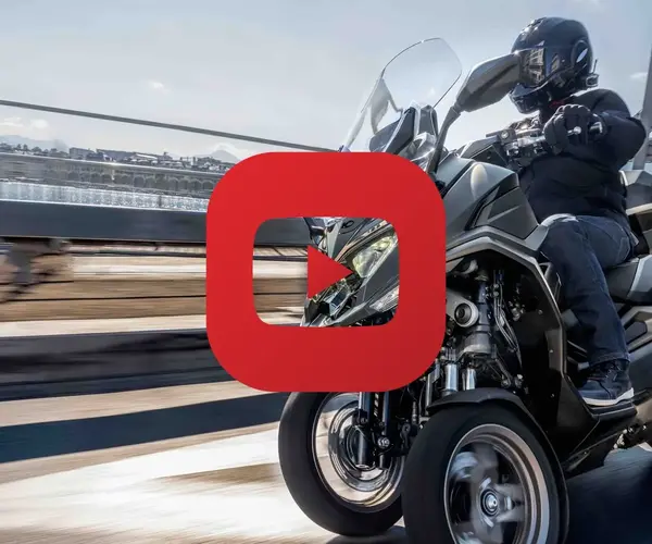 Essai video scooter 3 roues Kymco CV3 550 00
