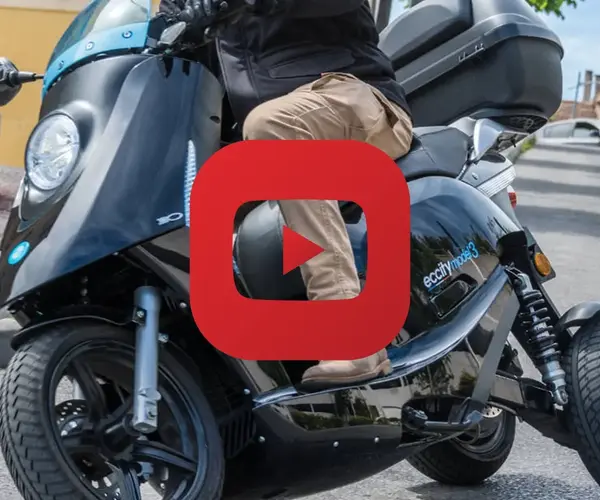 Essai video scooter electrique 3 roues eccity model 3
