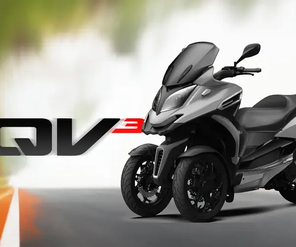 Scooter 3 roues QV3 Qooder 0