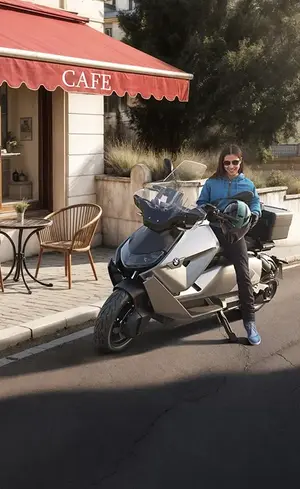 Scooter electrique BMW CE 04 31
