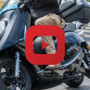 Essai video scooter electrique 3 roues eccity model 3